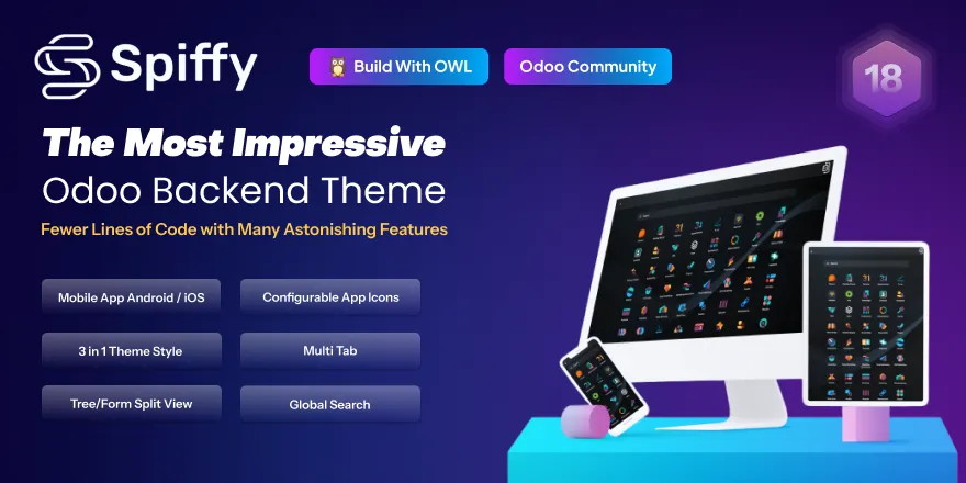 Backend Community Theme for Odoo – Custom Backend UI (15.0)